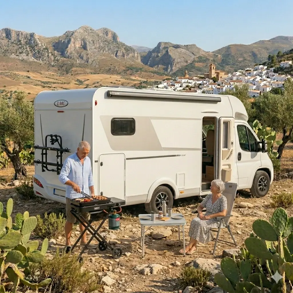 Roadtrip naar de Spaanse Costa's in een huur mobilhome Reserveer en huur een luxe mobilhome voor je vakantie in Spanje